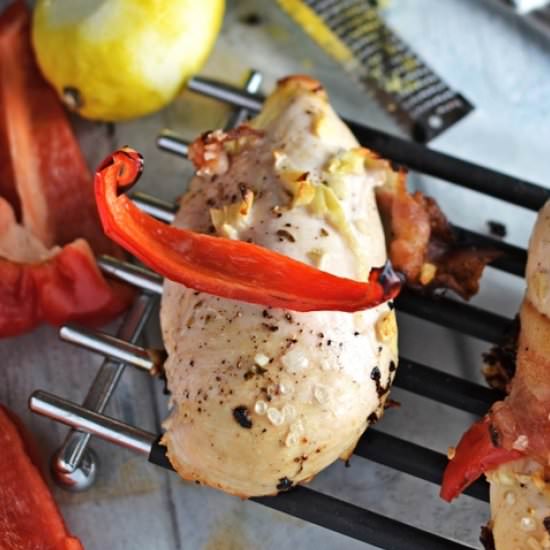 Bacon Garlic Lemon Chicken - Recipe photo by DIYfoodguy