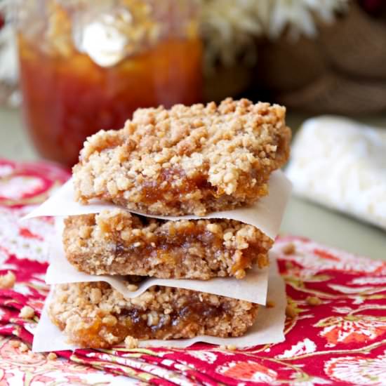 Carrot Cake Jam Bars - Recipe photo by Just a Smidgen