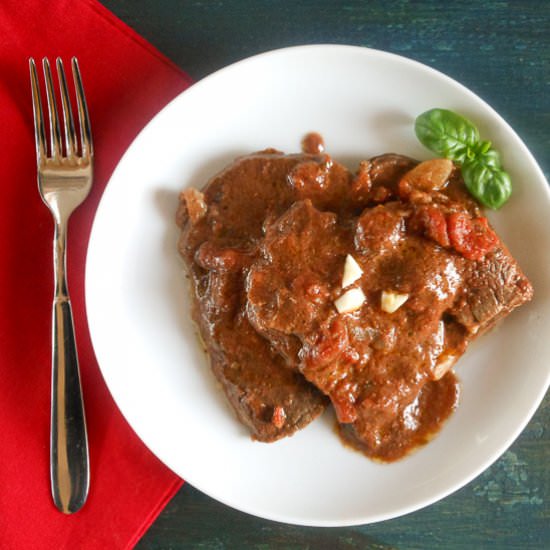 Sliced Beef Pizzaiola - Recipe photo by an italian in my kitchen