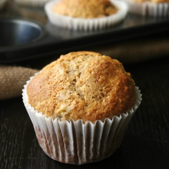 Banana & Maple Syrup Muffins - Recipe photo by Thenoatbook