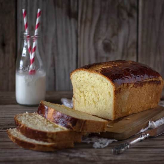 Brioche Loaf - Recipe photo by foolproofliving.com