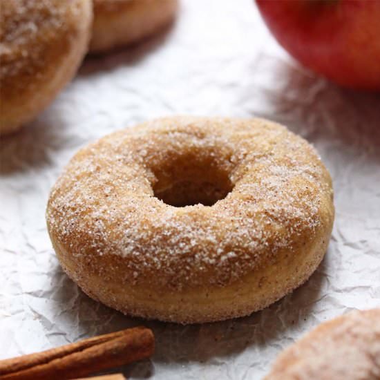 Baked Apple Cider Doughnuts - Recipe photo by ashleymarieskitchen