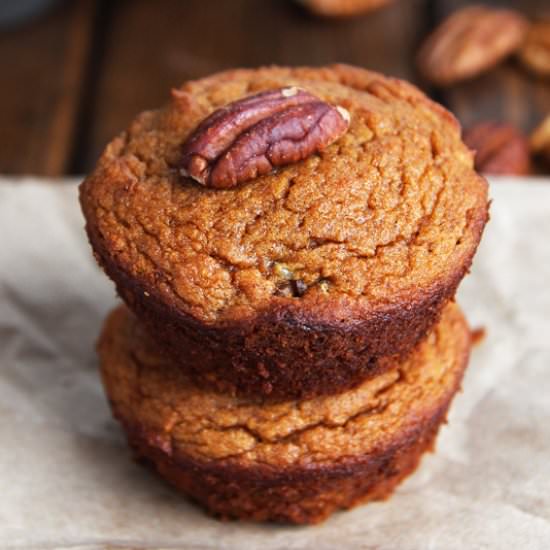 Grain-Free Sweet Potato Muffins - Recipe photo by Leelalicious