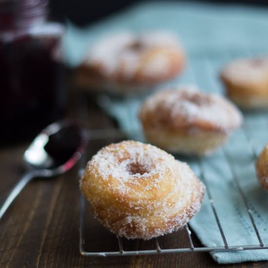 Vegan Raspberry-Filled Cronut - Recipe photo by 40aprons