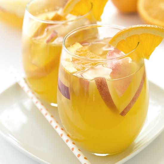 White Wine Sangria - Recipe photo by ChefSavvy