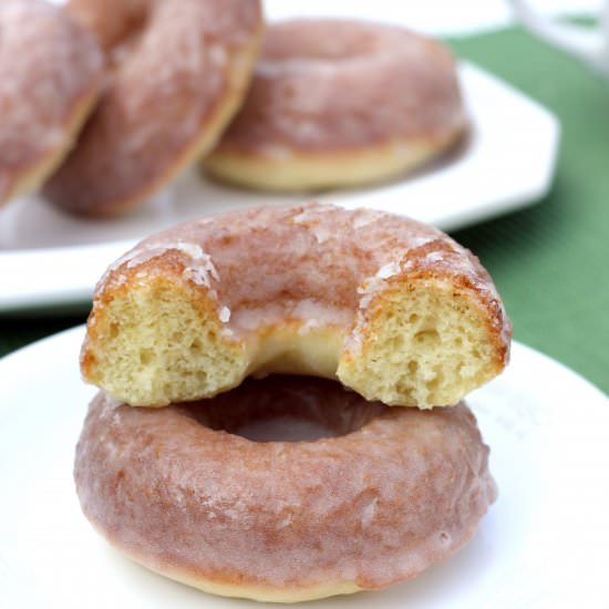 Baked Sour Cream Donuts - Recipe photo by thesemisweetsisters