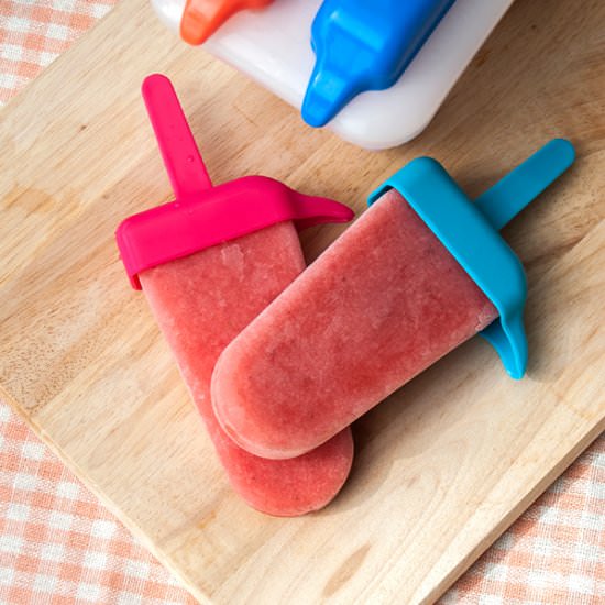 Fruit Smoothie Popsicles - Recipe photo by The Crafting Nook