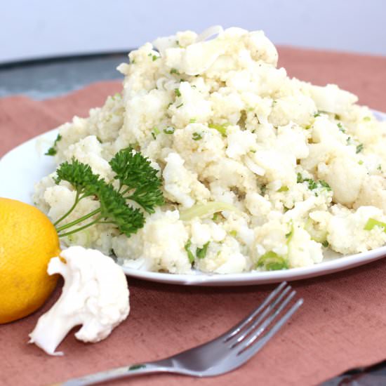 Cauliflower Salad with Couscous - Recipe photo by T as Tasty