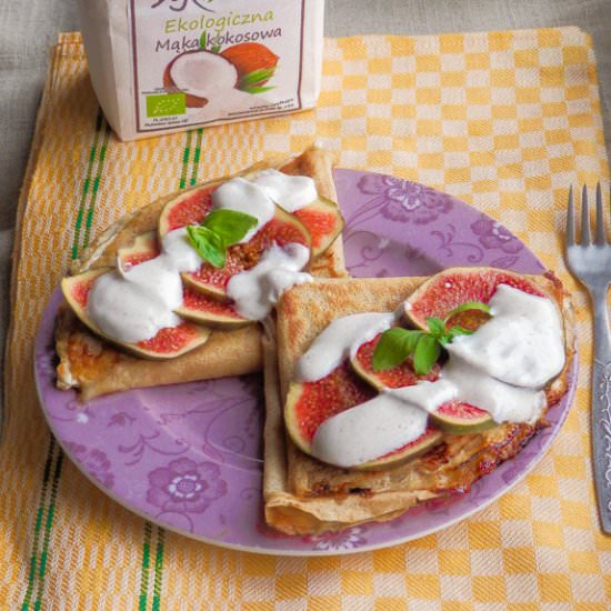 Coconut Flour Crepes - Recipe photo by IvloonGoddess
