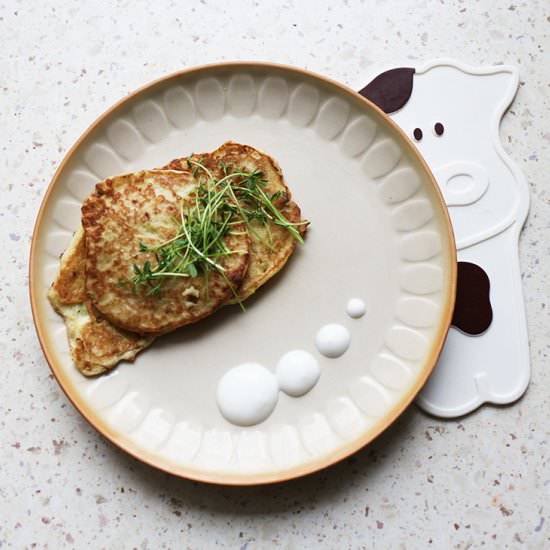Time Saver: Zucchini Fritters - Recipe photo by CMM