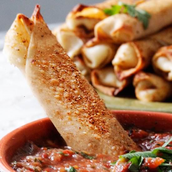 Chili Lime Nacho Mozzarella Sticks - Recipe photo by carlsbadcravings