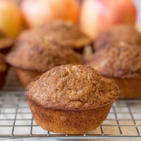 Apple Cinnamon Muffins - Recipe photo by cookiesorbiscuits