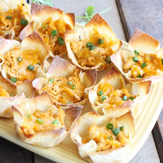 Skinny Buffalo Chicken Bites - Recipe photo by simplegreenmoms