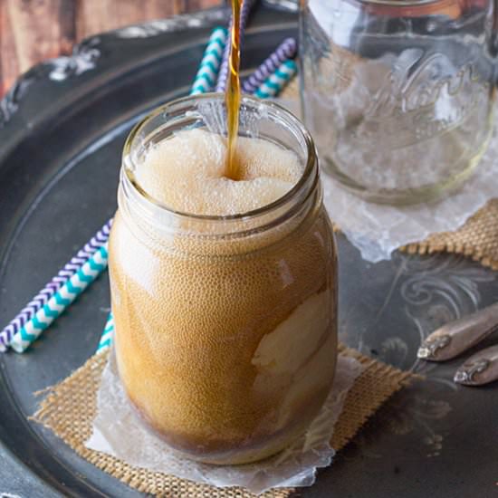 Spiced Baileys Ice Cream Floats - Recipe photo by sweetpeasandsaffron