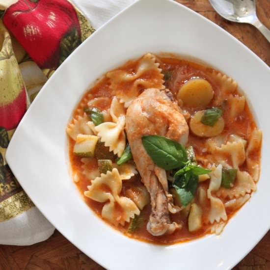 Hearty Chicken Pot Soup - Recipe photo by SizzlingPots
