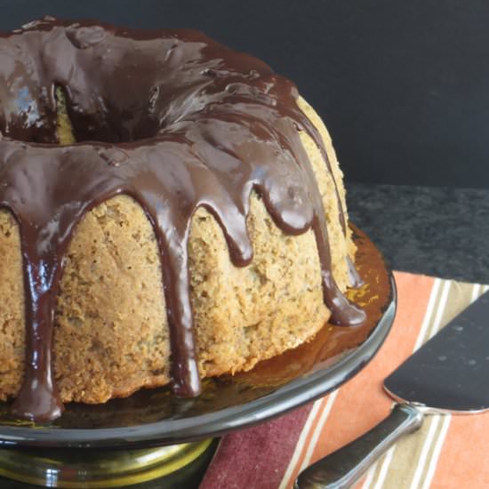 Banana Bundt Cake - Recipe photo by garlic and zest