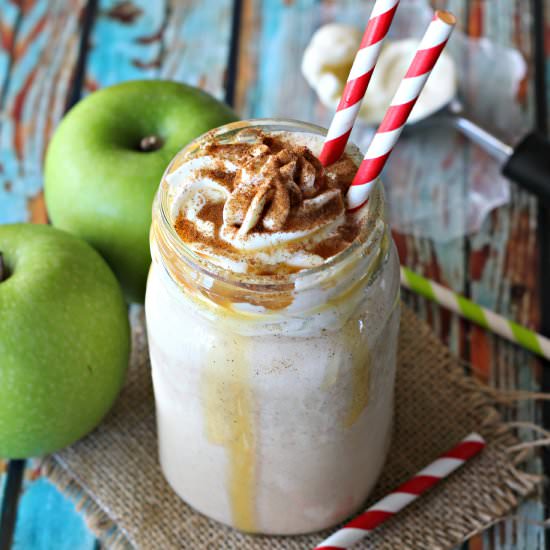 Caramel Apple Milkshake - Recipe photo by thebelleofthekitchen
