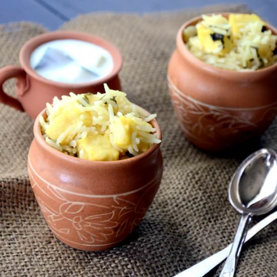 Paneer Methi Pulao - Recipe photo by manjumahadevan