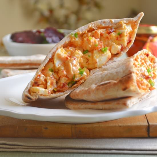 "Peppery" Egg Pita Pockets - Recipe photo by TasteOfNigeria