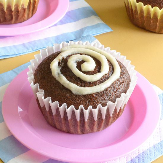 Ragi Chocolate Muffins - Recipe photo by SonysKitchen