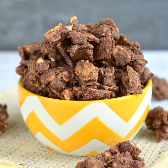 Chocolate Toffee Graham Clusters - Recipe photo by BruCrewLife
