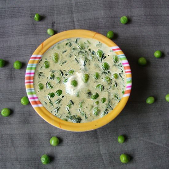 Methi Mutter Malai - Recipe photo by shobhapink