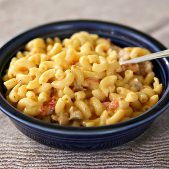 Spicy Bacon Meatloaf Mac and Cheese - Recipe photo by Mrs.Tucker
