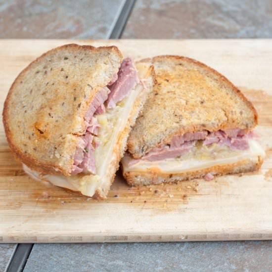 Reuben Sandwich from Scratch - Recipe photo by servedfromscratch