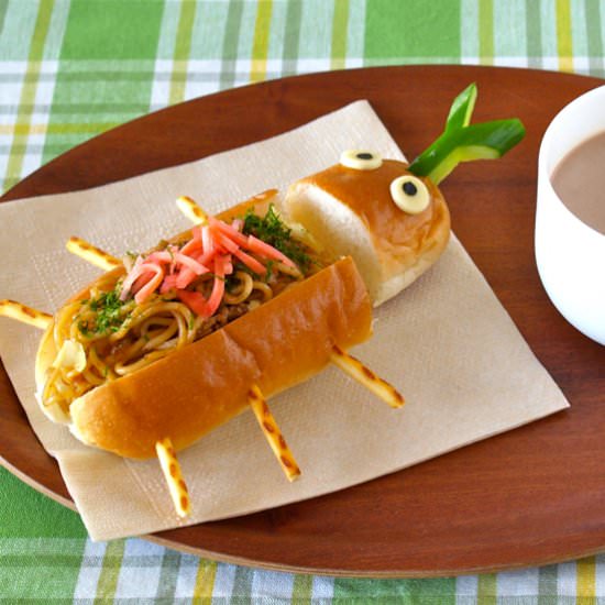 Kawaii Yakisoba Pan - Recipe photo by ochikeron