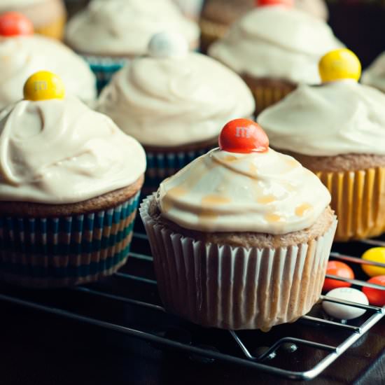 Spiced Apple Cupcakes - Recipe photo by asimplepantry