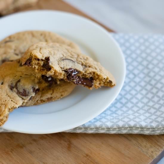 Whole Wheat Chocolate Chip Cookies - Recipe photo by bridget350