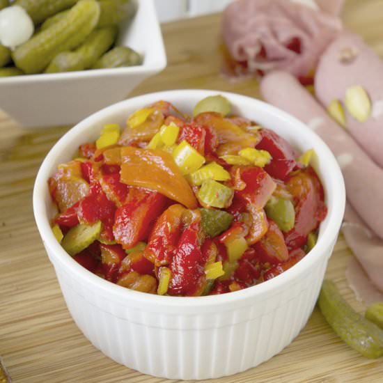 Roasted red pepper relish - Recipe photo by culinaryginger