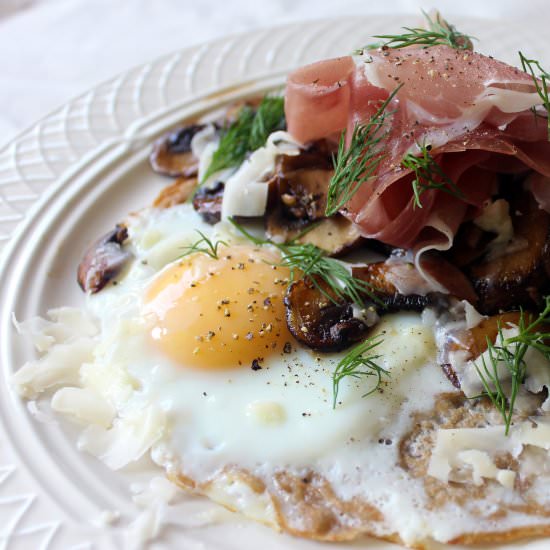 Provincial Buckwheat Crêpe - Recipe photo by Aphrocuisine