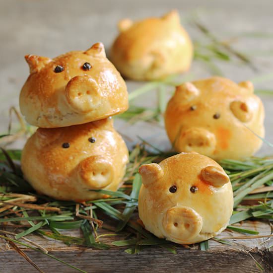 Little pig buns - Recipe photo by sogoodblog