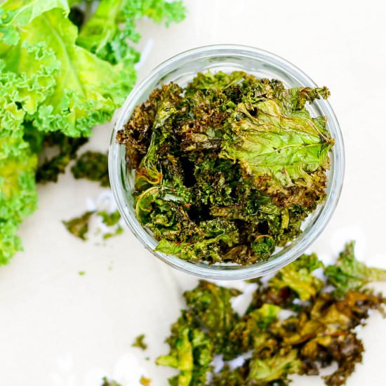 Kale Chips - Recipe photo by Ravfood