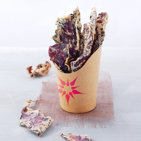 Spicy Red Cabbage Chips - Recipe photo by MySweetFaery