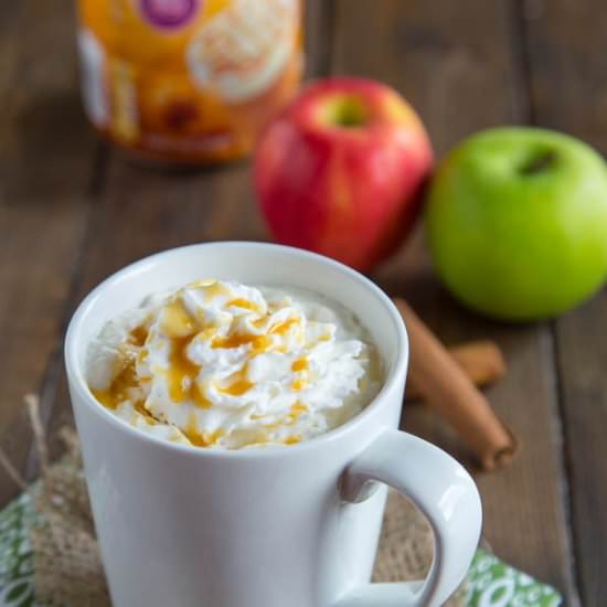 Hot Caramel Apple Cider - Recipe photo by dinnersdishesanddesserts