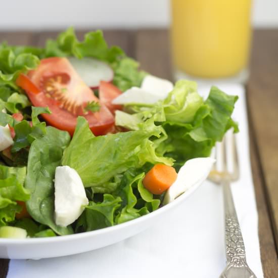 Simple Garden Salad - Recipe photo by cookiesorbiscuits