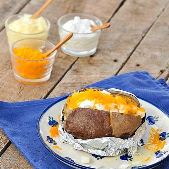 Crock Pot Baked Potatoes - Recipe photo by culturedpalate