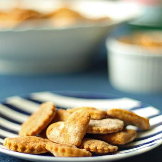Sweet Potato Crackers - Recipe photo by pearlsonastring