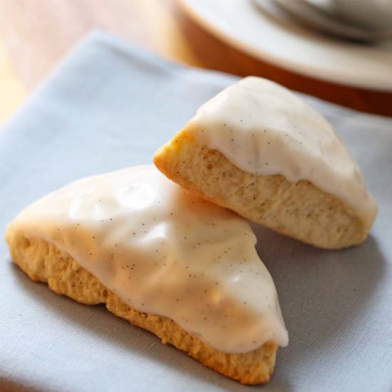 Vanilla Bean Scones - Recipe photo by ashleymarieskitchen