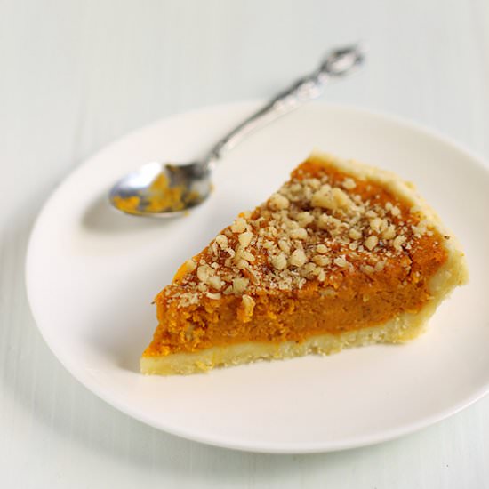 Gluten Free Vegan Pumpkin Pie - Recipe photo by sogoodblog