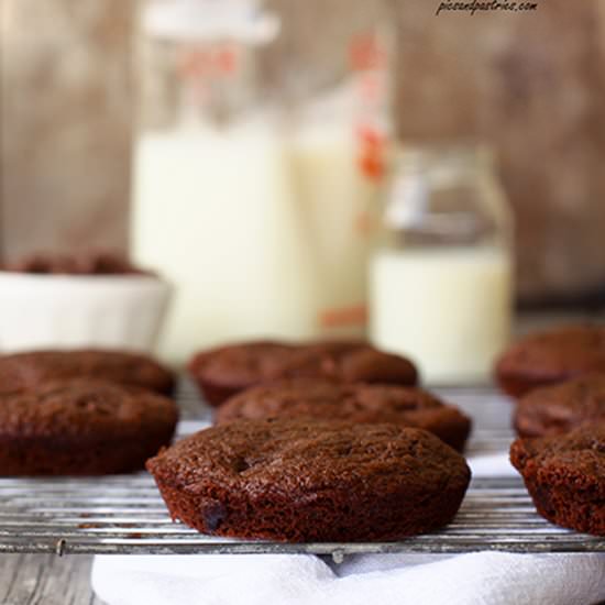Double-Chocolate Muffin Tops - Recipe photo by picsandpastries