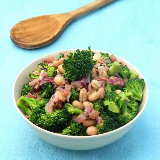 Broccoli Peanut Stir Fry - Recipe photo by Nitha Kitchen