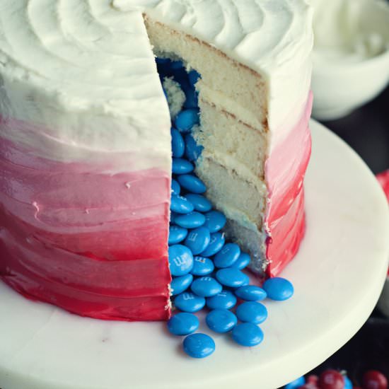 The Best Damn Pinata Cake - Recipe photo by asimplepantry