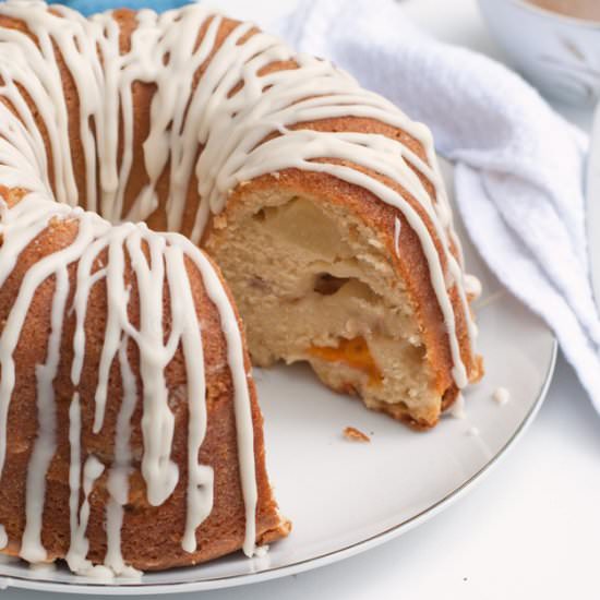 Apricot Peach Cake - Recipe photo by subscriptionmaven