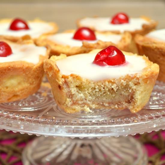 Cherry Bakewells - Recipe photo by gingerlemonandspice