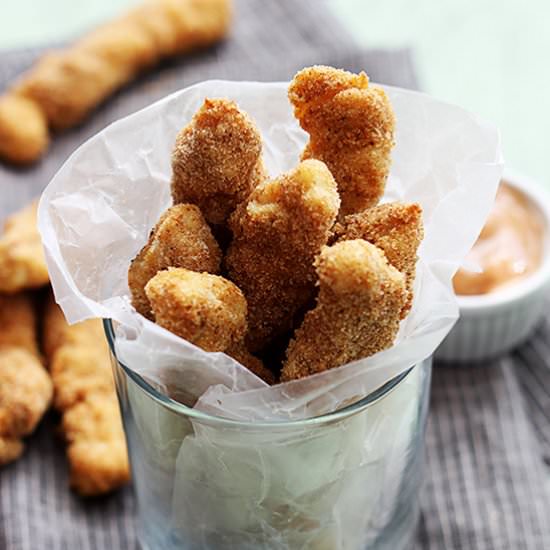Oven Baked Chicken Fries - Recipe photo by CremedelaCrumb