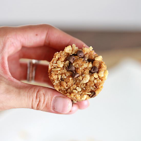 Peanut Butter Chocolate Snack Bites - Recipe photo by Jessica Gavin