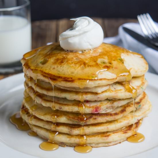 Trix Pancakes - Recipe photo by IWashYouDry